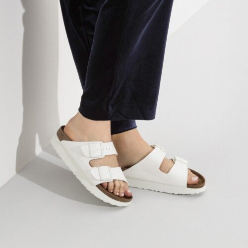 Arizona Platform Vegan in White from Birkenstock - Image 2