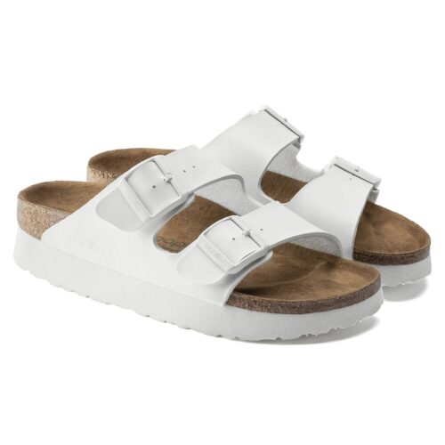 Arizona Platform Vegan in White from Birkenstock - Image 8