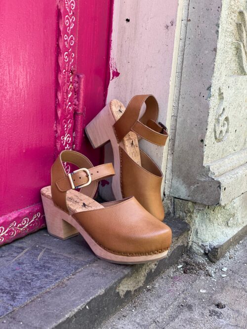 Pepper Clog in Camel from Novacas - Image 3