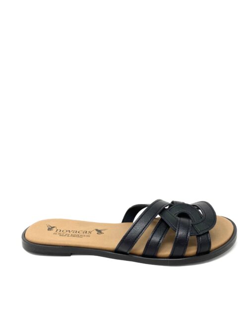 Clarissa Slide in Black from Novacas