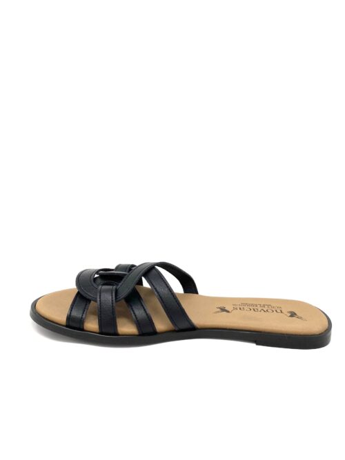 Clarissa Slide in Black from Novacas - Image 3