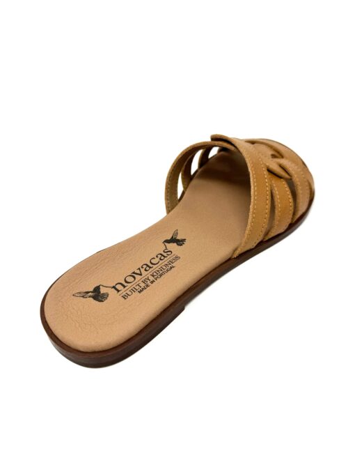 Clarissa Slide in Camel from Novacas - Image 4