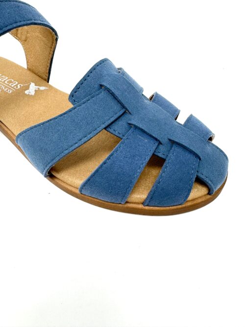 Frankie Sandal in Blue from Novacas - Image 4