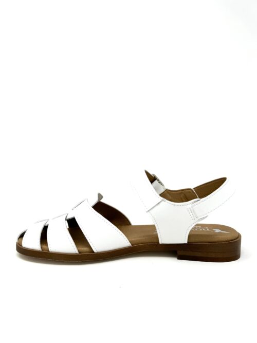 Frankie Sandal in White from Novacas - Image 2