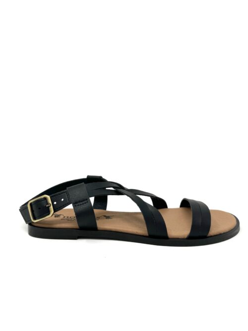 Naomi Sandal in Black from Novacas