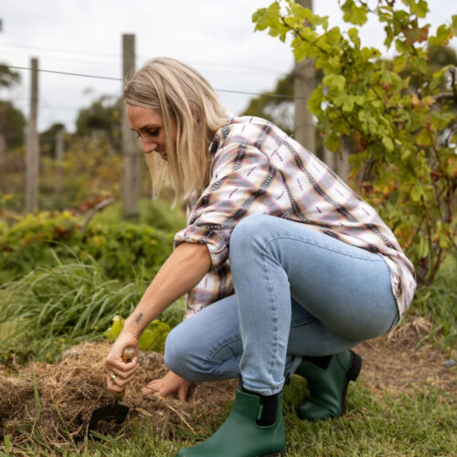 Bobbi Rain Boot in Alpine Green from Merry People - Image 8