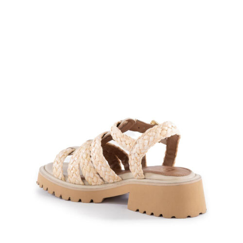 Chickadee Sandal in Natural Raffia from BC Footwear - Image 3