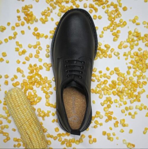 Everyday Derby in Corn Leather from Ahimsa - Image 5