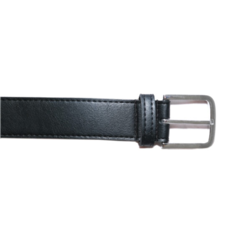 Black Belt in Silver Buckle from Green Laces - Image 2